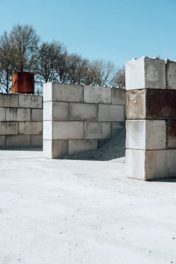 Roos Groep - Prefab beton - Stapelblok met nop 80x80x80